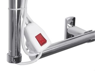 Полотенцесушитель электрический Domoterm DMT 104-25 44x70 EK L хром